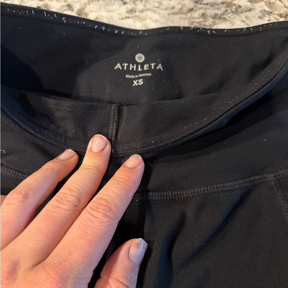 Athleta Black Activewear leggings XS